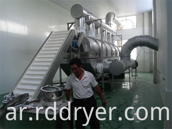 Sodium Chloride Vibrating Fluid Bed Drying Machine
